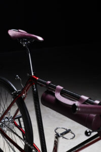 via roma uomo Pard Design bici retrò in carbonio