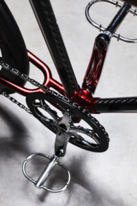 via roma uomo Pard Design bici vintage in carbonio
